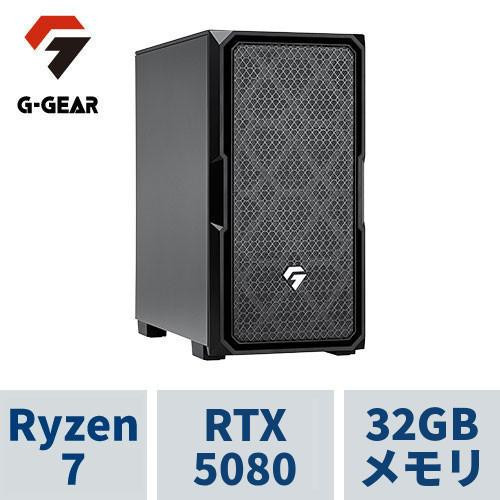 ゲーミングPC  GE7A-L257BH/NT1 Ryzen7 9800X3D /RTX5080 /32GBメモリ /2TB SSD /WiFi+Bluetooth対応