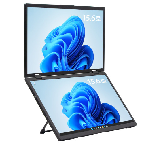 LCD15HC-IPSDUAL デュアルモバイルモニター 15.6インチ フルHD x2 IPSパネル
