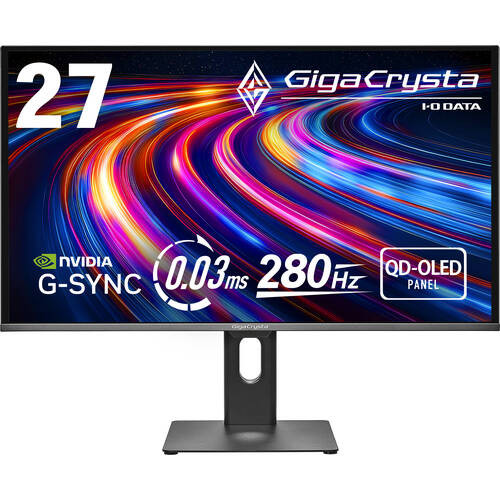 KH-GDQ271UEL 27インチ WQHD(2560x1440) QD-OLED ゲーミングモニター 280Hz 0.03ms(ＧＴＧ)