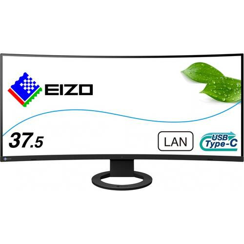 FlexScan EV3895-BK （ブラック） 37.5インチ 曲面ウルトラワイド(3840ｘ1600) IPS USB Type-C対応