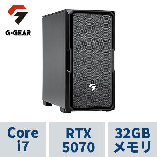ゲーミングPC  GE7J-A256B/WE1 Corei7 /RTX5070 /32GBメモリ /1TB SSD /※0x12F適用済UEFI