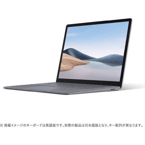 5AI-00086 Surface Laptop 4 [ 13.5型 / 2256×1504 / タッチパネル / i5-1135G7 / RAM:16GB / SSD:512GB / Windows 11 Home / MS Office H&B / プラチナ ]