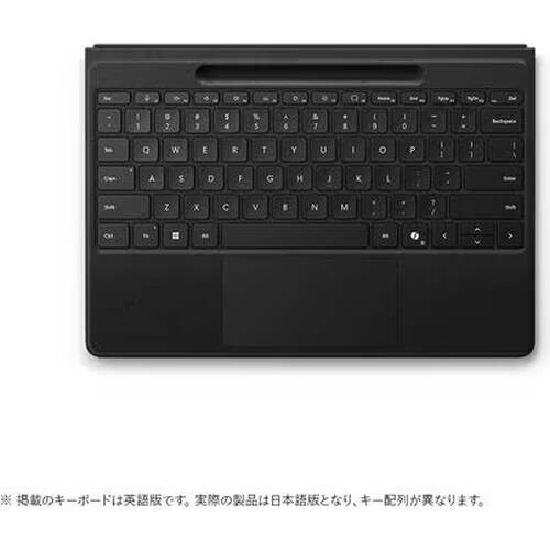 Surface Pro フレックスキーボード（ペン収納付き/スリム ペン別売り） ブラック ZQZ-00022