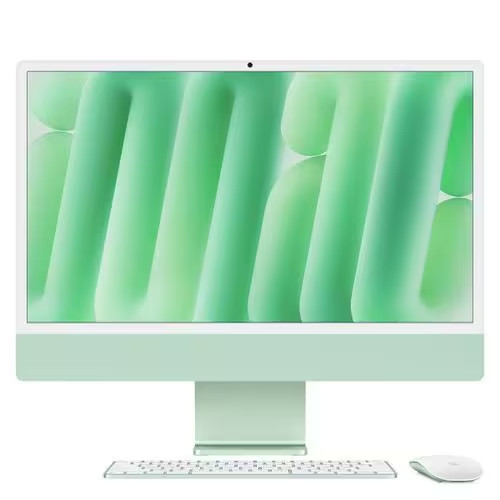 デスクトップPC iMac MWUE3J/A [24型 /Apple M4(C8/G8) /RAM:16GB /SSD:256GB /4.5K Retina /Mac OS /グリーン]