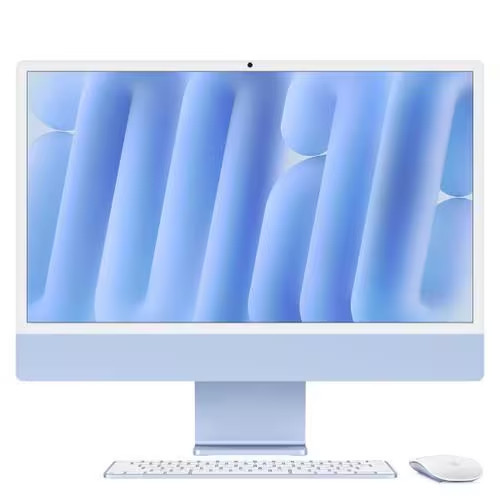 デスクトップPC iMac MWV13J/A [24型 /Apple M4(C10/G10) /RAM:16GB /SSD:256GB /4.5K Retina /Mac OS /ブルー]