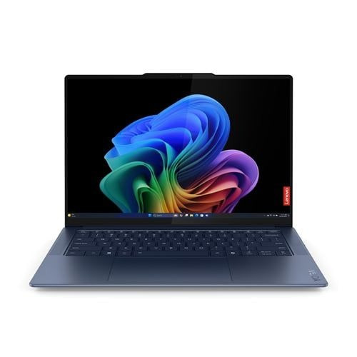 83ED000QJP Yoga Slim 7x Gen 9 [ 14.5型 / 2944×1840 有機EL タッチパネル / Snapdragon X Elite X1E-78-100 / RAM:32GB / SSD:1TB / Windows 11 Home / コズミックブルー ]
