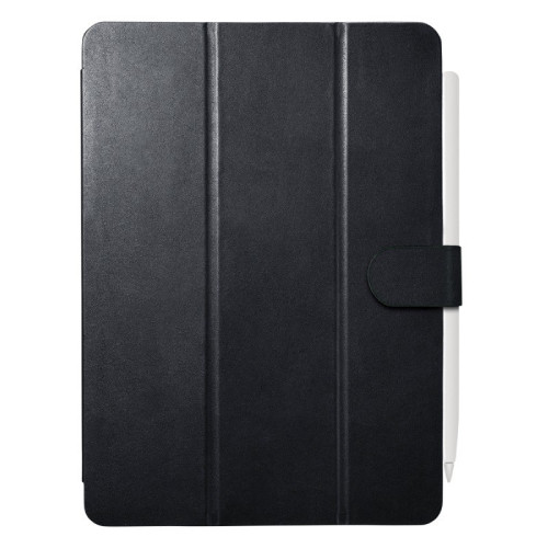 BUFFALO iPad Pro 11インチ用3アングルレザーケース ブラック BSIPD2011CL3BK