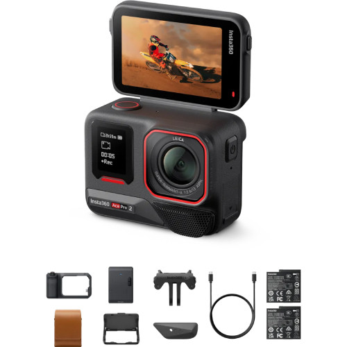 Insta360 Ace Pro 2 ポケットプリンターキット ミッドナイト・ブラック デュアルバッテリー